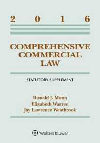 Comprehensive Commercial Law 2016 : Statutory Supplement