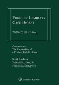 Product Liability Case Digest : 2018-2019 Edition