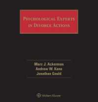 Psychological Experts in Divorce Actions