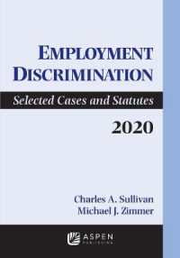 Employment Discrimination : Selected Cases and Statutes 2020 Supplement (Supplements)