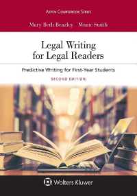 Legal Writing for Legal Readers : Predictive Writing for First-Year Students (Aspen Coursebook)