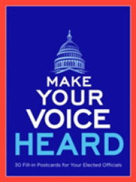 Make Your Voice Heard Postcard Book : 30 Fill-in Postcards for Your Elected Officials -- Paperback / softback
