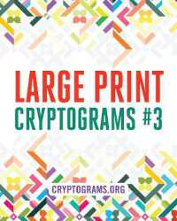 Large Print Cryptograms #3