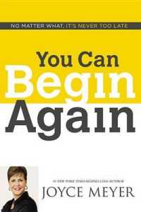 You Can Begin Again : No Matter What, It's Never Too Late （Large Print）