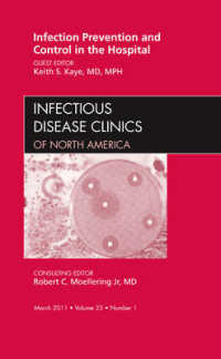 Infection Prevention and Control in the Hospital, an Issue of Infectious Disease Clinics (The Clinics: Internal Medicine)