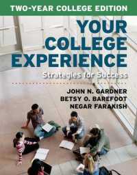 Your College Experience : Strategies for Success: Two-Year College Edition