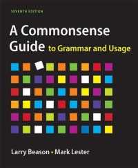 A Commonsense Guide to Grammar and Usage （7TH）