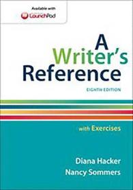 A Writer's Reference with Exercises （8 SPI PAP/）