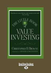 The Little Book of Value Investing : (Little Books. Big Profits) （Large Print）