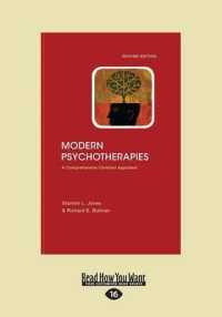 Modern Psychotherapies (2nd Edition) : A Comprehensive Christian Appraisal （Large Print）