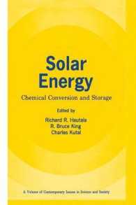 Solar Energy : Chemical Conversion and Storage (Contemporary Issues in Science and Society)