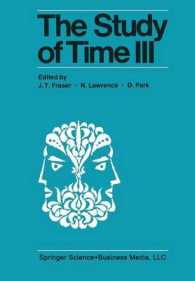 The Study of Time III : Proceedings of the Third Conference of the International Society for the Study of Time Alpbach—Austria