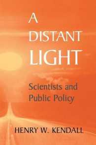 A Distant Light : Scientists and Public Policy (Masters of Modern Physics)