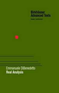 Real Analysis (Birkhauser Advanced Texts / Basler Lehrbucher)