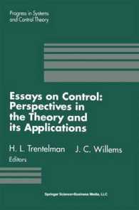 Essays on Control : Perspectives in the Theory and its Applications (Progress in Systems and Control Theory)