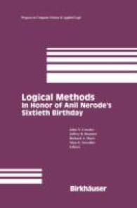Logical Methods : In Honor of Anil Nerode's Sixtieth Birthday (Progress in Computer Science and Applied Logic)