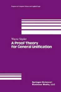A Proof Theory for General Unification (Progress in Computer Science and Applied Logic)