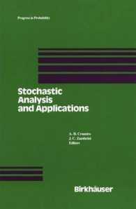 Stochastic Analysis and Applications : Proceedings of the 1989 Lisbon Conference (Progress in Probability)
