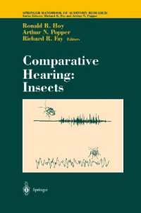 Comparative Hearing: Insects (Springer Handbook of Auditory Research)