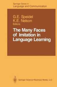 The Many Faces of Imitation in Language Learning (Springer Series in Language and Communication)
