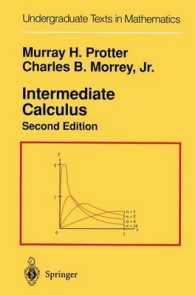Intermediate Calculus (Undergraduate Texts in Mathematics) （2ND）