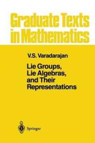 Lie Groups, Lie Algebras, and Their Representations (Graduate Texts in Mathematics)