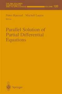 Parallel Solution of Partial Differential Equations (The Ima Volumes in Mathematics and its Applications)
