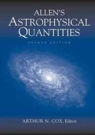 Allen's Astrophysical Quantities （4TH）