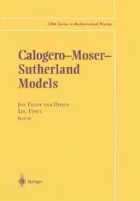 Calogero—Moser— Sutherland Models (Crm Series in Mathematical Physics)