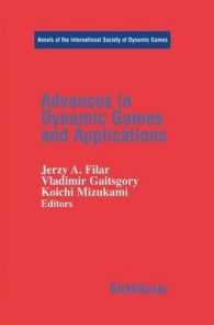 Advances in Dynamic Games and Applications (Annals of the International Society of Dynamic Games)