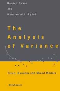 The Analysis of Variance : Fixed, Random and Mixed Models