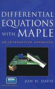 Differential Equations with Maple : An Interactive Approach