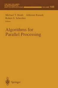 Algorithms for Parallel Processing (The Ima Volumes in Mathematics and its Applications)