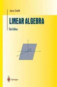 Linear Algebra (Undergraduate Texts in Mathematics) （3RD）