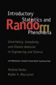 Introductory Statistics and Random Phenomena : Uncertainty, Complexity and Chaotic Behavior in Engineering and Science (Statistics for Industry and Technology)