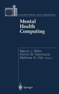 Mental Health Computing (Computers and Medicine) （Reprint）