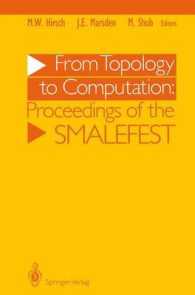 From Topology to Computation : Proceedings of the Smalefest （Reprint）