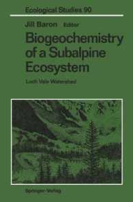Biogeochemistry of a Subalpine Ecosystem : Loch Vale Watershed (Ecological Studies)