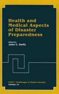 Health and Medical Aspects of Disaster Preparedness (NATO Challenges of Modern Society)