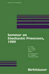 Seminar on Stochastic Processes, 1989 (Progress in Probability)