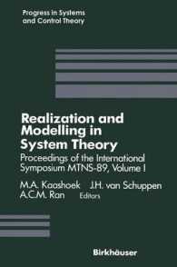 Realization and Modelling in System Theory : Proceedings of the International Symposium MTNS-89, Volume I (Progress in Systems and Control Theory)
