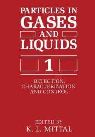 Particles in Gases and Liquids 1 : Detection, Characterization, and Control