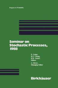 Seminar on Stochastic Processes, 1988 (Progress in Probability)