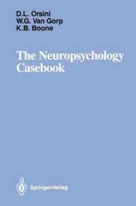 The Neuropsychology Casebook （Reprint）