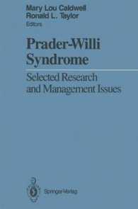 Prader-Willi Syndrome : Selected Research and Management Issues （Reprint）