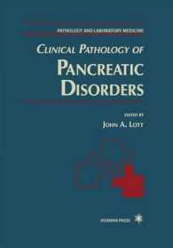 Clinical Pathology of Pancreatic Disorders (Pathology and Laboratory Medicine) （Reprint）