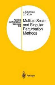 Multiple Scale and Singular Perturbation Methods (Applied Mathematical Sciences) （Reprint）