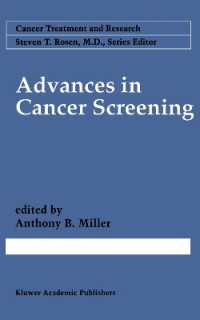 Advances in Cancer Screening (Cancer Treatment and Research) （Reprint）