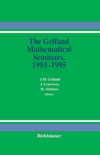 The Gelfand Mathematical Seminars, 1993-1995