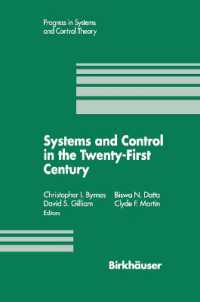 Systems and Control in the Twenty-First Century (Progress in Systems and Control Theory)
